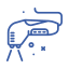 Medicinsk laser icon